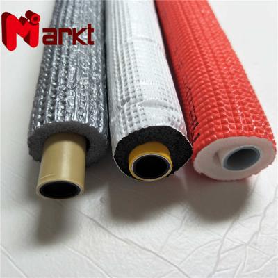 China Polyethylene PE Foam Heat Insulation Industrial Factory Embossed Pipe For Plastic PPR Pex Pipe for sale