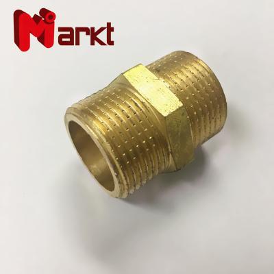 China Pipe Lines Connect Plumbing Fittings Copper Sanitary Names Materials Adapter Nipple Pipe Fittings for sale