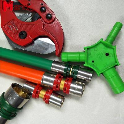 China Joiner pipe lines brand sale pex plastic pipe press fitting and tools for sale