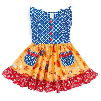 China 2022 baby sleeveless designer dress wholesale breathable children's clothing boutique babies dresses children dress for sale