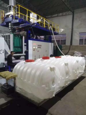 China 1000L 7 lagen Plastic Chemical Drum Blow Molding Machine HDPE Extrusion Te koop