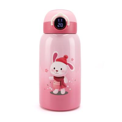 China Sustainable OLERD Kids Smart LED Thermos Bottle Mug Temperature Display Vacuum Bottle for sale