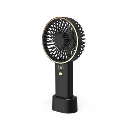 China Mini Fan Portable Usb Rechargeable Mini Desktop Fan Hand Held Rechargeable Fan for sale