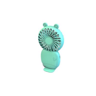 China High efficiency mini ears small USB fan charging desktop student gift portable mute electric fan for sale