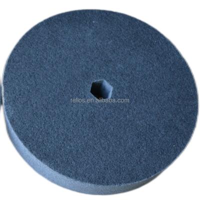 China Durable Nylon Flap Wheel Deburring Nonwoven Abrasive Polishing Wheel For Aluminum Alloy Matt Finish for sale