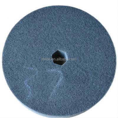 China Durable 13mm Thickness Customized Nonwoven Metal Polishing Deburring Wheel For Satin Finish for sale