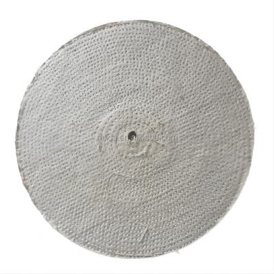 China Durable Cloth 6*7 Sisal Wheel Metal Polishing Buffing Wheel For Hinge for sale