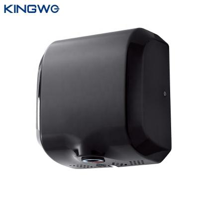 China Hotel OEM Handdryer Bathroom SS Hand Dryer Black Automatic High Speed ​​Dryers For Toilet for sale