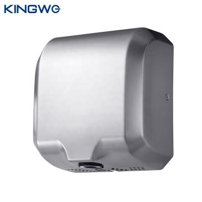 China Automatic Household Stainless Steel Toilet 1800w Infrared Sensor Hepa Hand Dryer For Washroom for sale