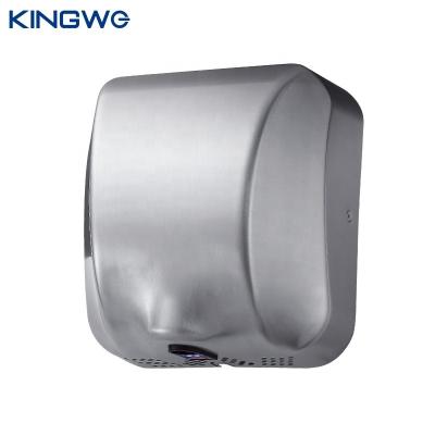 China Hotel Wall Mounted Automatic Electric Stainless Steel Cover Hand Dryer 110/120/220/230 High Speed ​​Voltage for sale