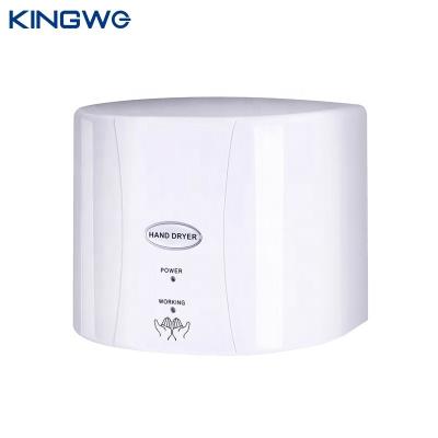 China Hotel Automatic Air Dryer Machines ABS Sensor Small Size Fast Portable Wall Mounted Hand Dryer for sale