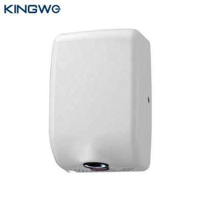 China High Speed ​​Bathroom Jet Hand Dryer White Slim Automatic Hotel HandDryer secador de manos for sale