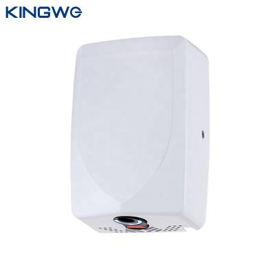 China Portable Hotel ABS Plastic Touchless Handdryers Plastic Infrared Sensor Hand Dryer For Hotel for sale