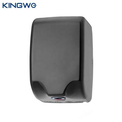 China Heavy Duty DryPlus Hotel High Speed ​​Motor Sanitary Ware Commercial Black Electric Automatic Hand Dryer for sale