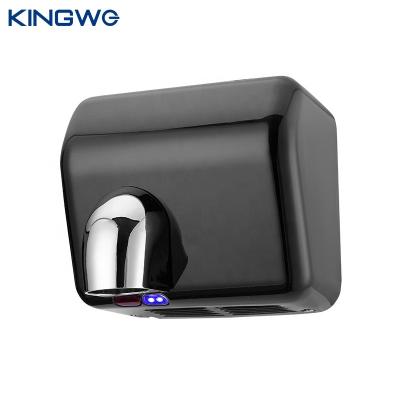 China Hotel Promotional Matte Black 360 Rotating Spout Automatic Hand Dryer for sale