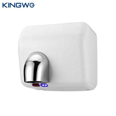 China Hotel White High Speed ​​Stainless Steel Hands Free 360 ​​Degree Rotating Spout Hand Dryer for sale