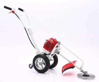 China New Design 2-Stroke Walk Behind ST52 Brush Cutter Grass Cutter Hand Push Brush Cutter for sale