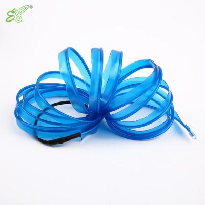 China High Brightness 3.2mm EL Wire Welted With Single Core For Car Decoration CK-ELW-3.2B-X for sale