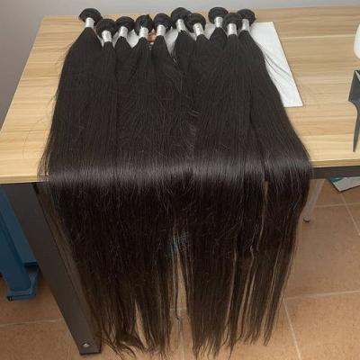 China Straight Raw Single Feeder Cuticle Aligned Hair, 8a Brazilian Bundles, 10-24 Inches Hair For Black for sale