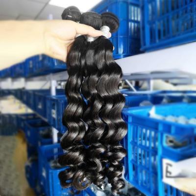 China 100% Pure Loose Deep Wave Indian Remy Hair Raw Loose Wave Hair Extensions Indian Remy Wefts,Thick and Full,Cuticle Aligned Raw Hair Vendors for sale