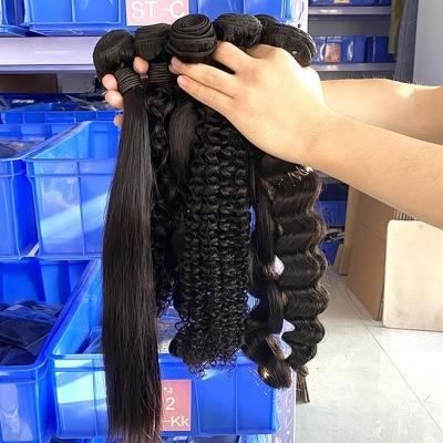 China Straight Wholesale Bundles With Closures And Headbands Hair Factory Seller, Brazilian Hair Bundles Peruvian Human Hair Wholesale Bundles Weave for sale