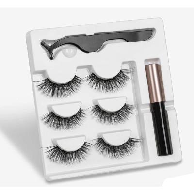 China Natural Magic Long No Magnetic Eyeliner And Magnetic False Eyelashes Set for sale