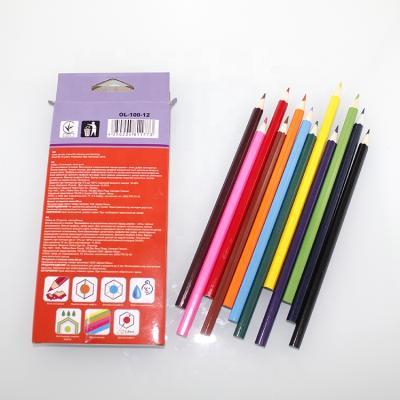 China office & School Crayon 12 Color Coloring Pencils (12 Pack) for sale