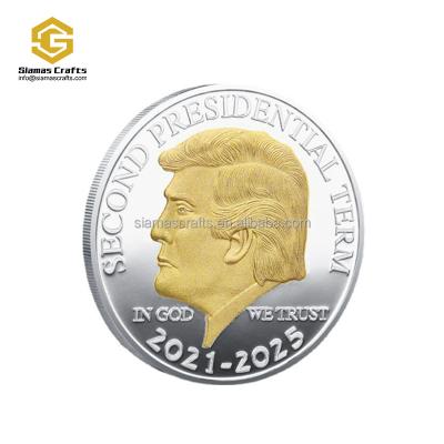 China Worldwide I Buy Gold Plated Bars Coins 24k Pure Trump 2024 Coin for sale