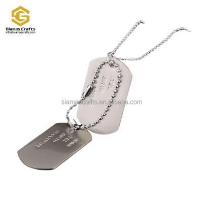 China Worldwide Custom Military Gold Dog Tag Blank Stamper Luxury Custom Charm for sale