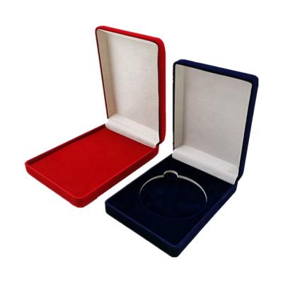 China Luxury USA Medallion Medallion Coin Collection Display Packaging Gift Box Large Velvet for sale