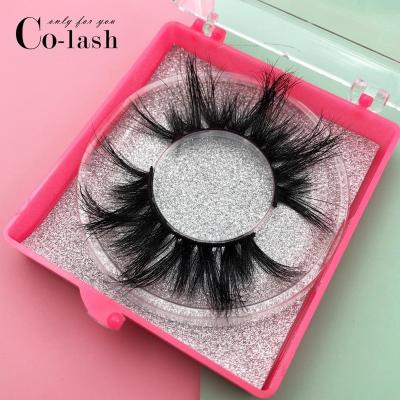 China Natural Best Selling Long Lashes Dramatic Wholesale 22mm Mink Eyelash Seller Handmade Fake Mink Lashes With Custom Eyelash Packaging for sale