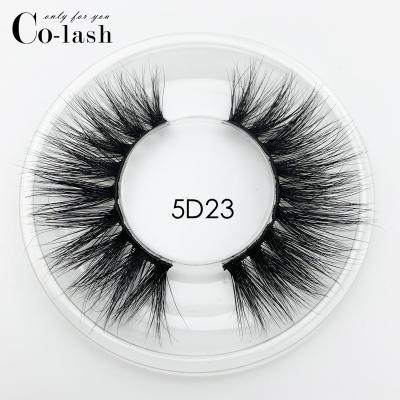 China Wholesale Soft Light Super Natural Looking 5d Tapered Clear Band Mink Eyelashes for sale