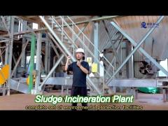 sludge incineration plant treatment and disposal / sludge combustion 380v/220v