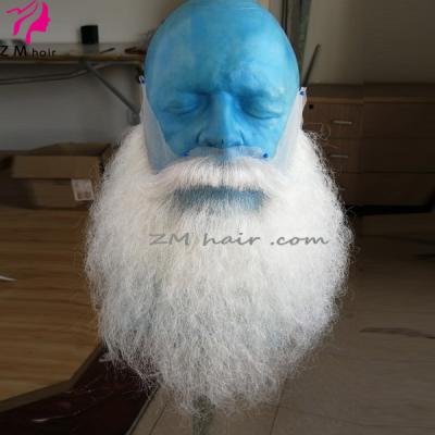 China santa claus beard and hair party christmas yaks lace santa claus beard and hair for sale