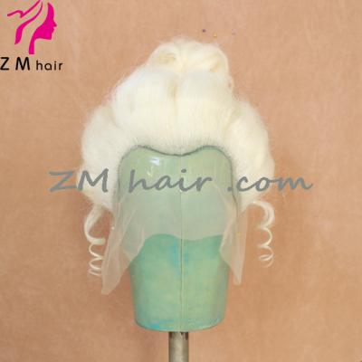 China Supreme Hot Sale Silky Straight Wave Yaks Hair Mrs. Santa Claus Princess Costume Wig for sale