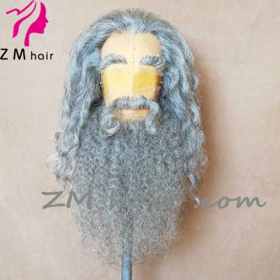 China 2020 100% ZM Yaks Historical Hair Gandalf Hair Christmas Costume Hair for sale