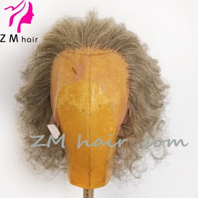 China Historical New Style 100% Yaks Hair Pepper Color Natural Hair ZM Costume Hair for sale