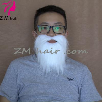 China Wholesale Hot Sale Halloween Artificial Mustache Curl Swinger/Carnival/Christmas Fake Mustache Beard for sale