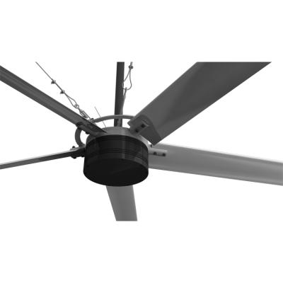 China High Volume Low Speed ​​Hotels Fan With Large Permanent Magnet Motor Industrial Ceiling Fans For Garage for sale