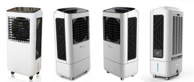 China Outdoor Evaporative Air Cooler with 5000cmh Airflow Green Power Axial Style Outdoor Garage Room Timer Sizes Net for sale