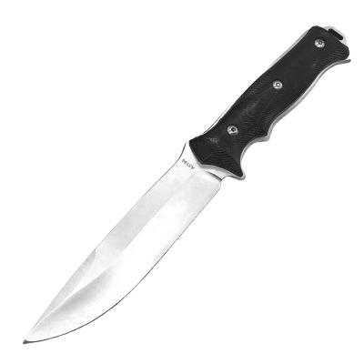 China G10 Handle Stocked Fixed Blade Knives Full Tang Camping Hunting Knife Survival Tactical Knife for sale