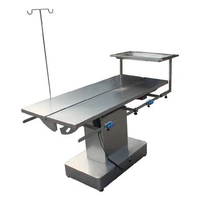 China Pet Surgery Operation Table Veterinary Clinic Stainless Steel Electric Lifting Veterinary Surgical Table With Heating System for sale