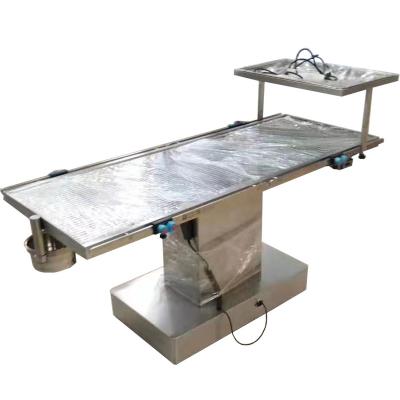 China Pet Surgery Veterinary Heated Operation Table / Surgery Treatment Table With Mesh Table Top for sale