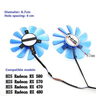 China Power Supply Fan For SA RX 470 RX474 RX570 RX574 RX580 RX588 Grafic Card for sale