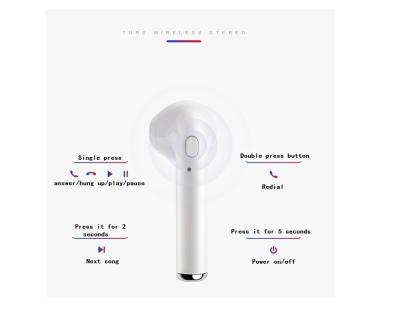 China In-Ear True Wireless Headphones I7s TWS V5.0 True Wireless Blue Tooth Earphone for sale