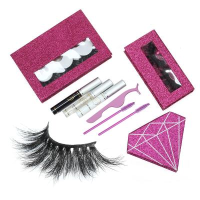 China Wholesale Natural Soft Luxury 3d Extra Long Fluffy 25m Mink Lashes Mink Lashes 25 Millimeter Lashes Packaging 25mm Custom Seller for sale