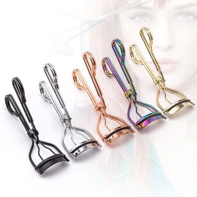 China Ladies Eyes Makeup Work Shiny Beauty Custom Mini Eyelash Curler Tools Eyelash Lash Curler Fake Eyelash Curler Wick for sale