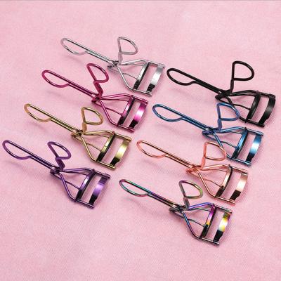 China Repeat use eye lash curler mini private label brand hair curler quality partial 2021 pink hair curler packaging for sale