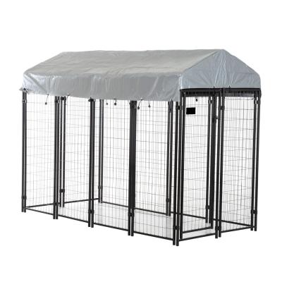 China Wholesale Viable Outdoor Welded Mesh Cage Chain Link Large Dog Kennel for sale