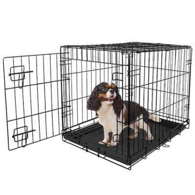 China Durable Wholesale Durable Metal Outdoor Dog Folding Dog Crate for sale